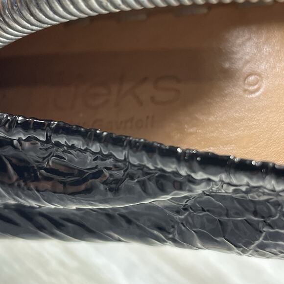 Tieks By Gavrieli Women’s Obsidian Black Patent Leather Ballet Flats Size 9 - Picture 5 of 8